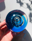 COBALT BLUE SPACE AGE PAPERWEIGHT
