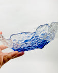 BLUE ICE GLASS BOWL