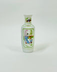 VINTAGE JAPANESE WHITE PAINTING PORCELAIN MINIATURE VASE