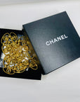 1990s CHANEL MATELASSE GOLD PLATED LOGO BELT