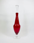 RUBY GLASS DECANTER