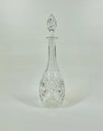 ANTIQUE CUT BOHEMIAN CRYSTAL MINI DECANTER