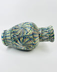 1990s F.VISSER TIE DYE PORCELAIN VASE
