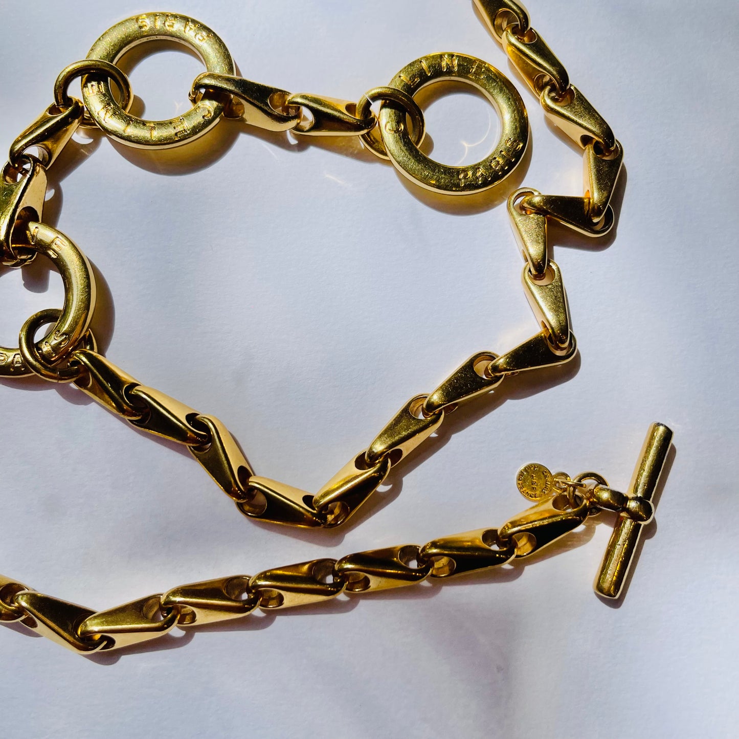 1990s CELINE CABLE LINKS TOGGLE