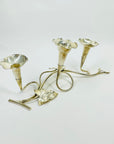ANTIQUE ART NOUVEAU HARDY BROTHERS SILVER PLATED EPERGNE VASE/CANDLE HOLDER