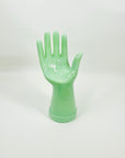 1950s USA GLASS RELIEF/SCULPTURE OF A HAND