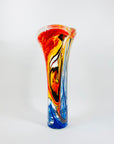 MURANO ART GLASS SWUNG VASE