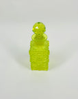 URANIUM GLASS PERFUME BOTTLE