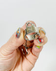 1990s HERMES STERLING SILVER ALPHAKELLY DOUBLE RING