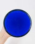 1960s SWEDISH ALSTERFORS CASED COBALT BLUE GLASS POSY VASE