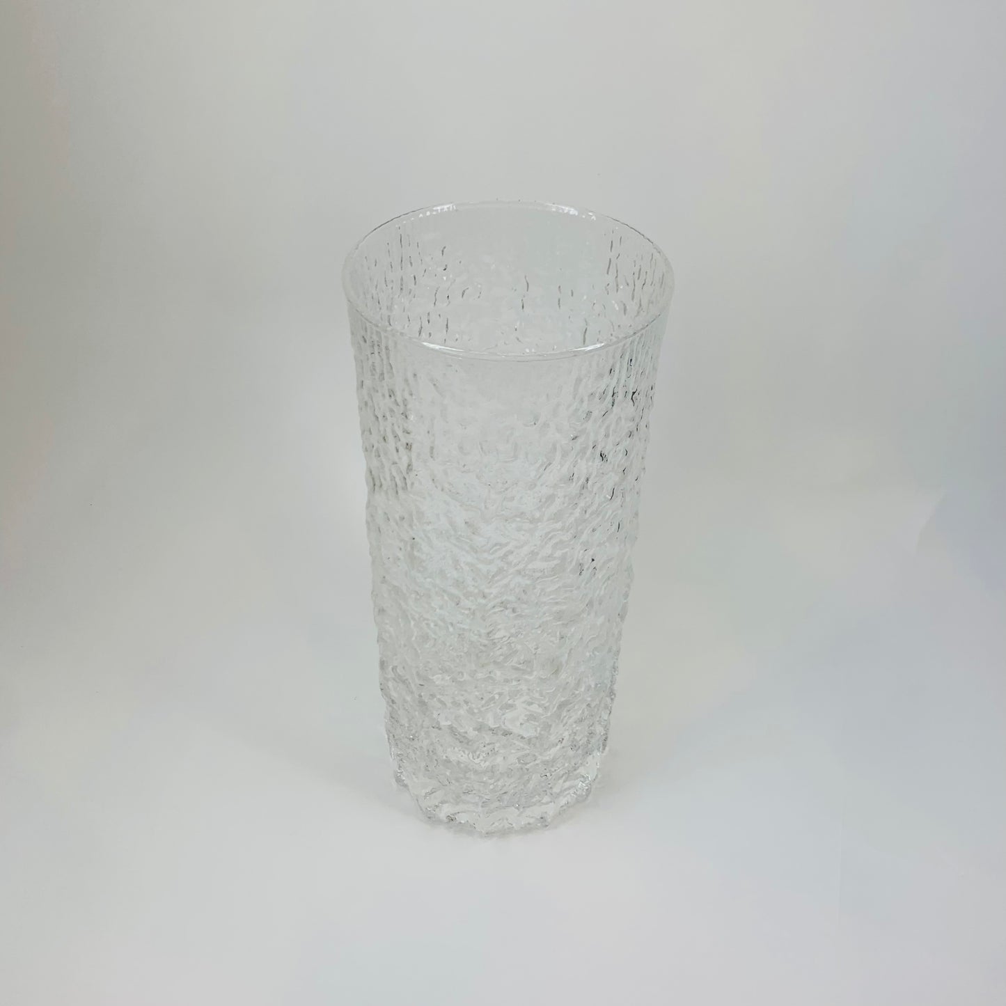 MCM BARK GLASS VASE