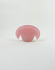 1950s PINK MURANO OPALINE GLASS MINI SHELL BOWL