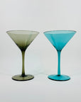 MCM HARLEQUIN MARTINI GLASSES