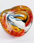 MURANO ART GLASS SWUNG VASE