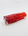 CASED RED BARK GLASS VASE