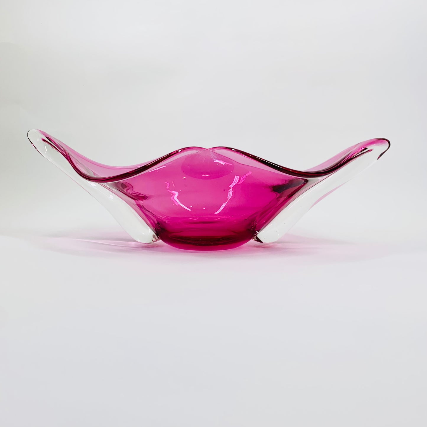 MCM MURANO PINK LIP BOWL