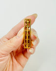 2023 CHANEL PEARL BAR PIERCED EARRINGS