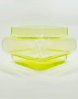 LARGE MIDCENTURY FINNISH URANIUM GLASS VASE BY HELENA TYNELL FOR RIIHIMAEN LASI