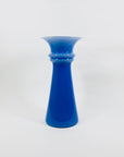 MCM CASED BLUE HOOP VASE