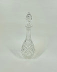 ANTIQUE CUT BOHEMIAN CRYSTAL MINI DECANTER