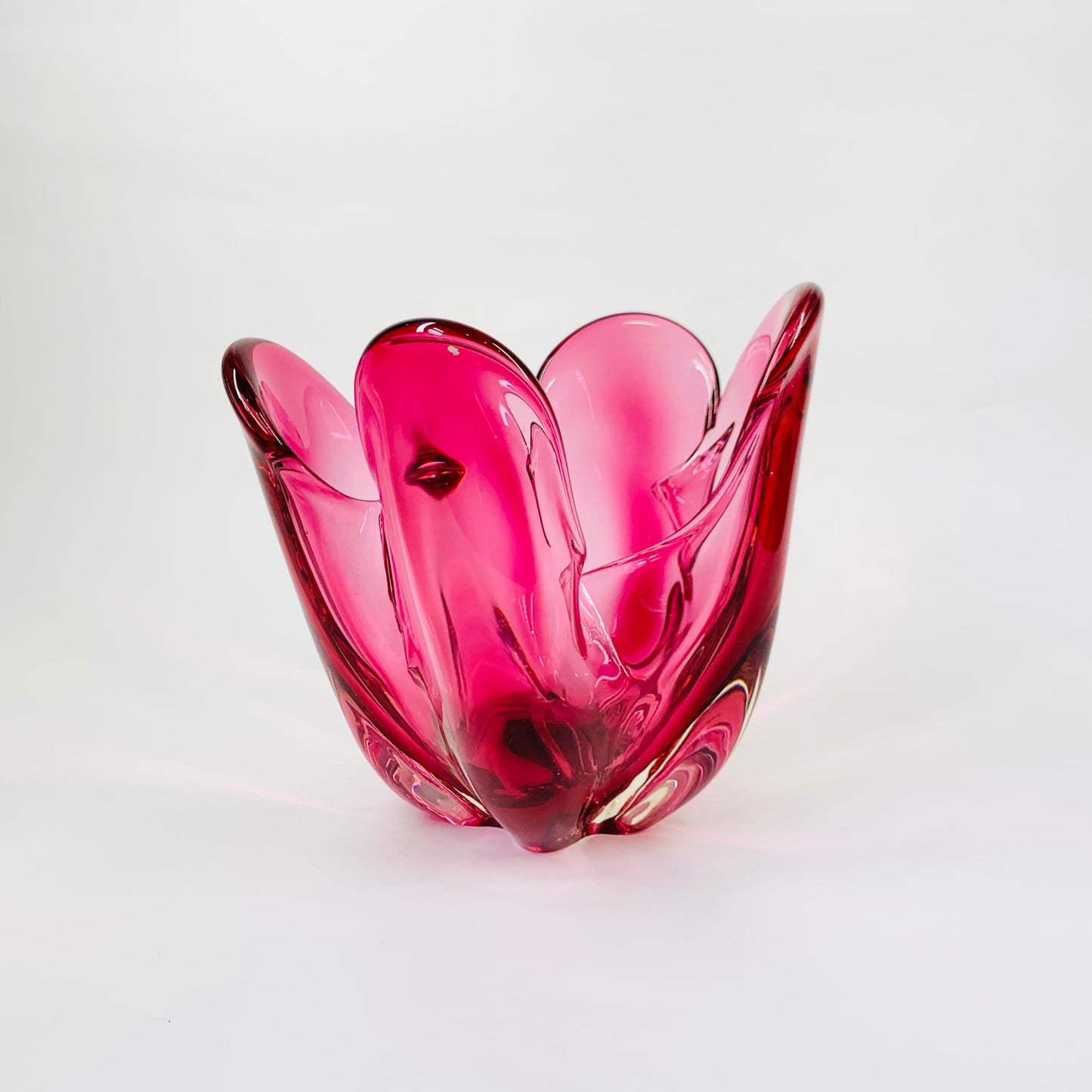 PINK HANDKERCHIEF VASE