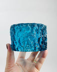 GEOFFREY BAXTER BARK GLASS CANDLE HOLDER