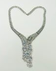 1980s STATEMENT PANTHER WATERFALL NECKLACE