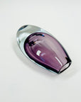 1950s PURPLE SOMMERSO GLASS POSY VASE BY GUNNAR NYLUND FOR STROMBERGSHYTTAN