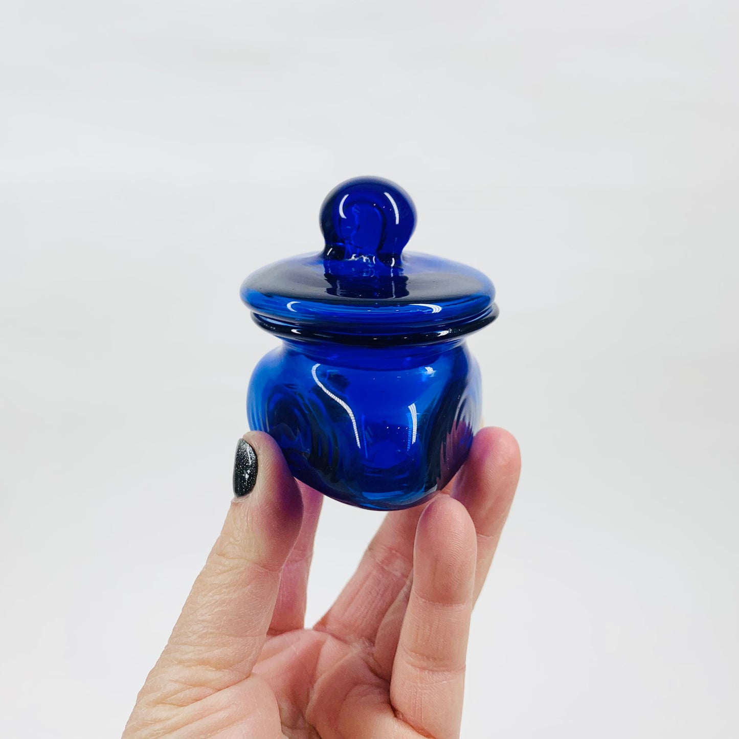 TURQUOISE FOOTED VASE