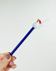 1950s HAND MADE MURANO GLASS SWIZZLE STICK