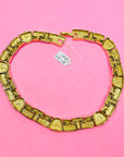 1940s CINER ART DECO STYLE COLLAR NECKLACE