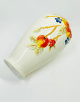 1920s BAVARIAN ROSENTHAL WHITE PORCELAIN VASE WITH FRUIT MOTIF