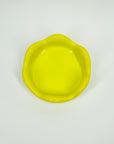 1960s SWEDISH YELLOW LEMON CASED GLASS BOWL BY INGEBORG LUNDIN FOR ORREFORS