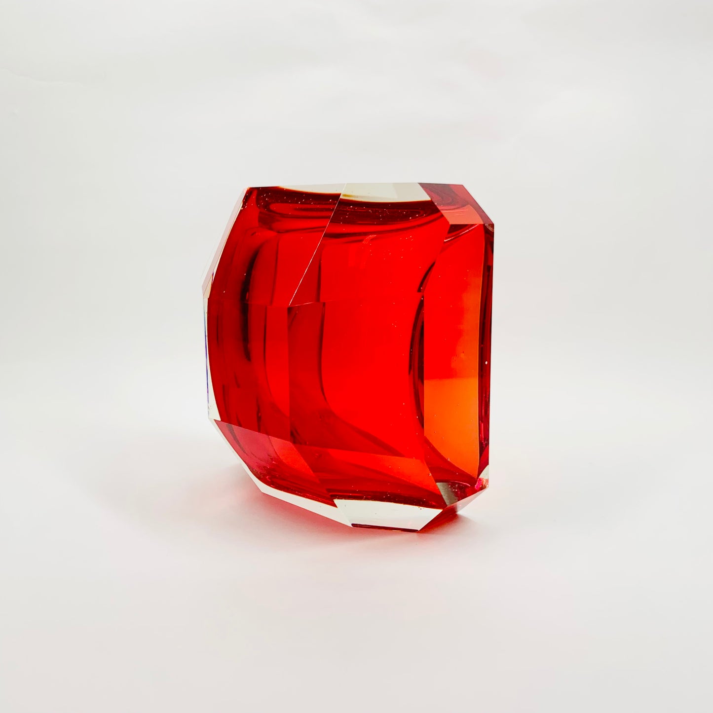 FACETED SQUARE MANDRUZZATO BOWL