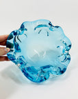 TURQUOISE RUFFLE RIM BOWL