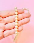 1950s single strand pearl necklace