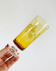 70s JAPANESE FOOTED HIGHBALL GLASSES