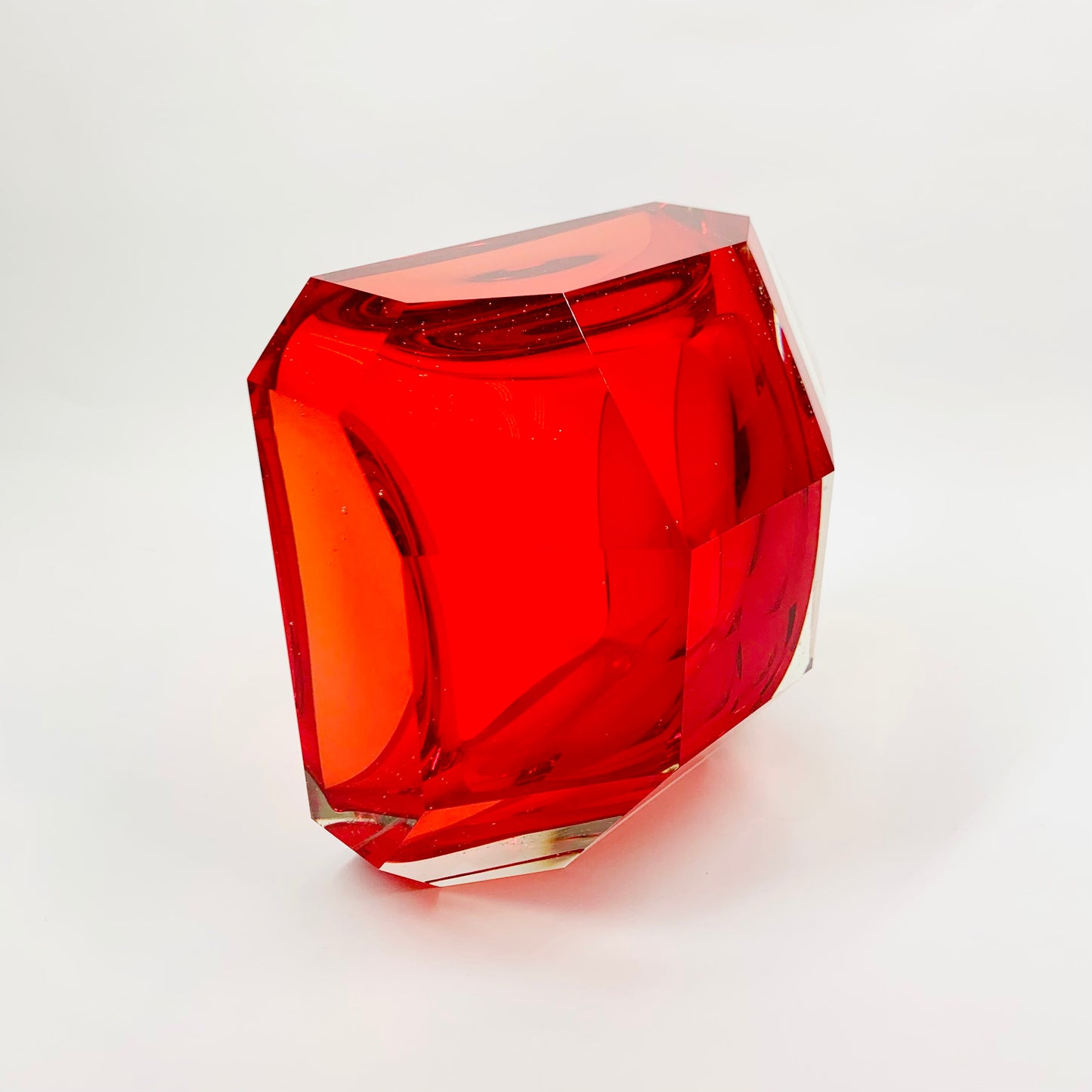 FACETED SQUARE MANDRUZZATO BOWL