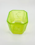 URANIUM GLASS VASE
