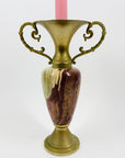 Antique onyx amphora candle holder/oil burner