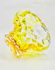 PINEAPPLE GLASS BOWL/COMPORT