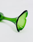 1960s SWEDEISH ASEDA GREEN SOMMERSO TRUMPET VASE