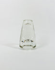 MCM paperweight glass candle holder