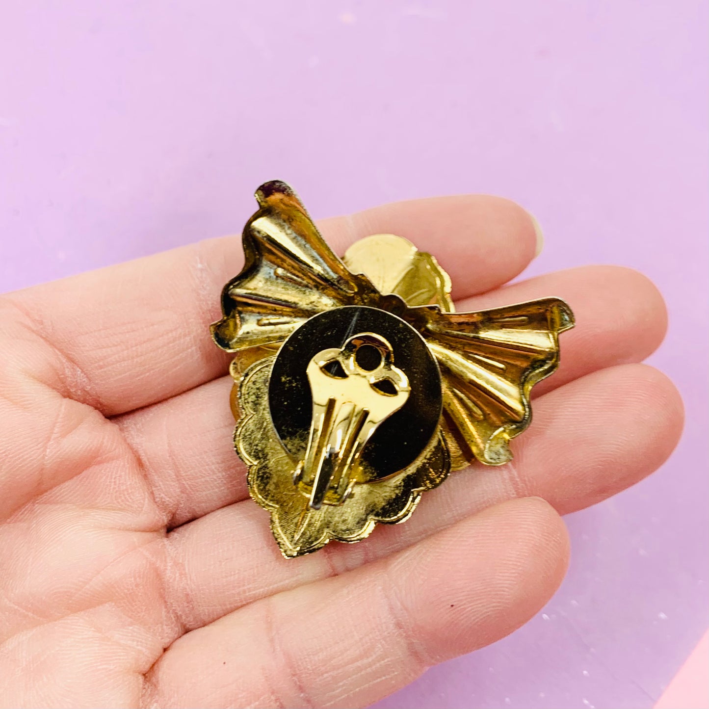 LAYERED FLOWER EARRINGS