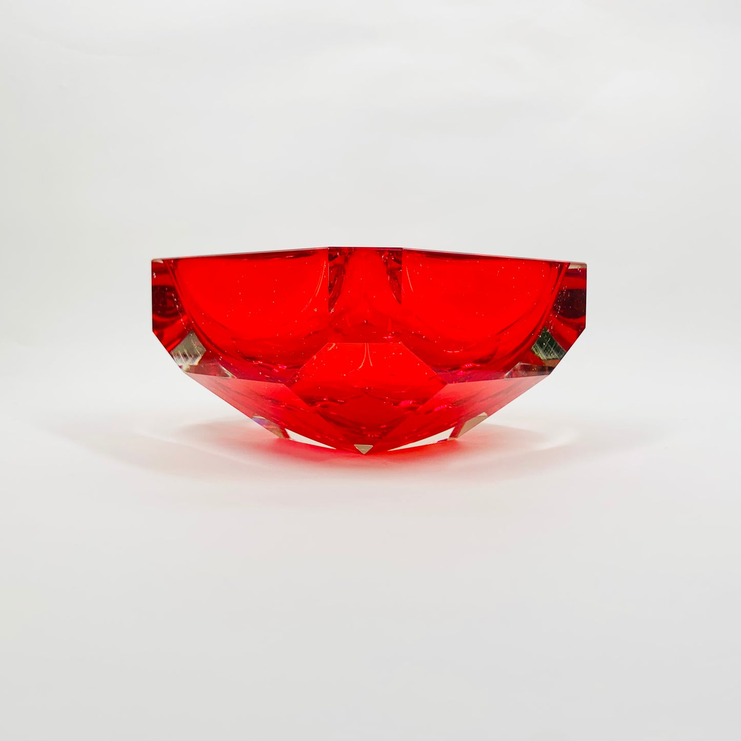 FACETED SQUARE MANDRUZZATO BOWL