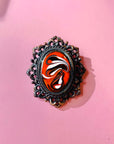 Rare antique copper enamel pendant
