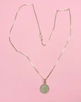 Coin pendant necklace