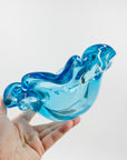TURQUOISE RUFFLE RIM BOWL
