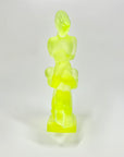 URANIUM GLASS LOVERS FIGURINE