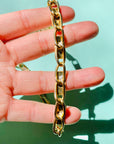 1970s gold plated necklace/belt